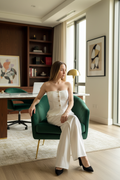 Conjunto blanco oficina de lujo