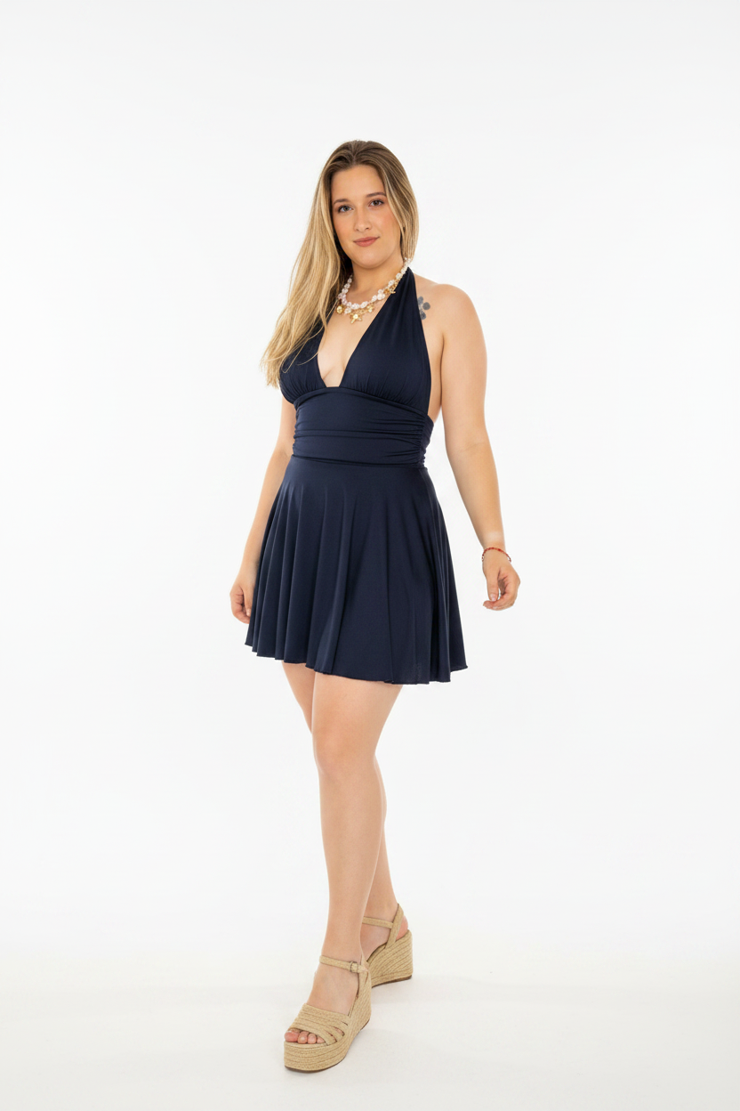 Fondo blanco - frontal completa