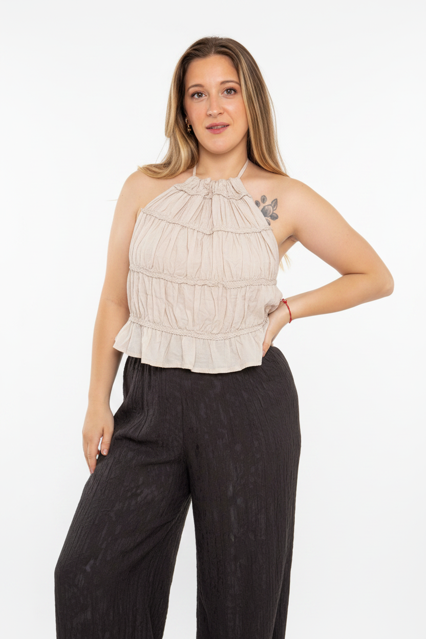 Look negro - fondo blanco profesional