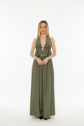 Look verde frontal - tono unificado