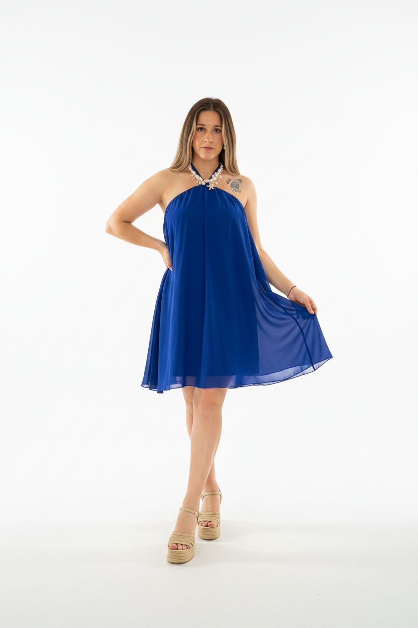 Vestido azul - foto 2